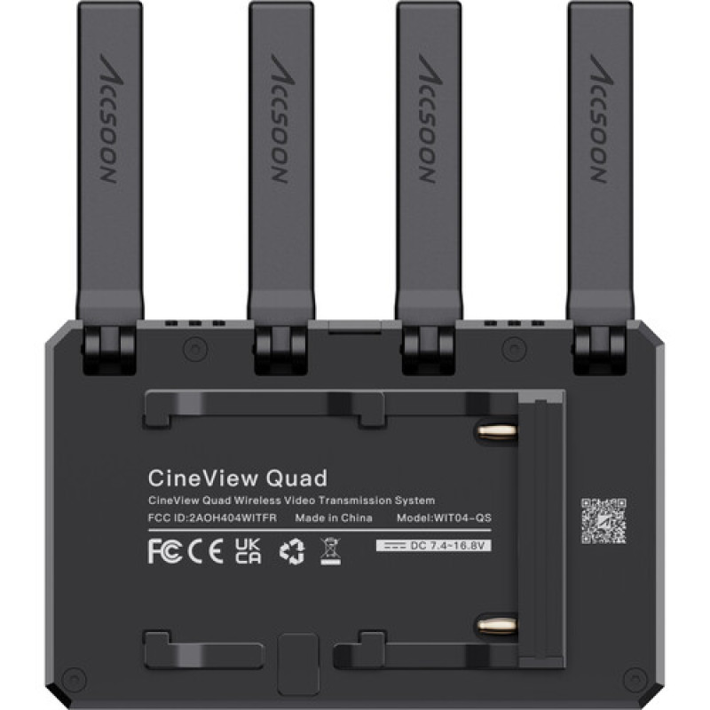 Бездротова система передачі відео Accsoon CineView Quad (WIT04-QS)