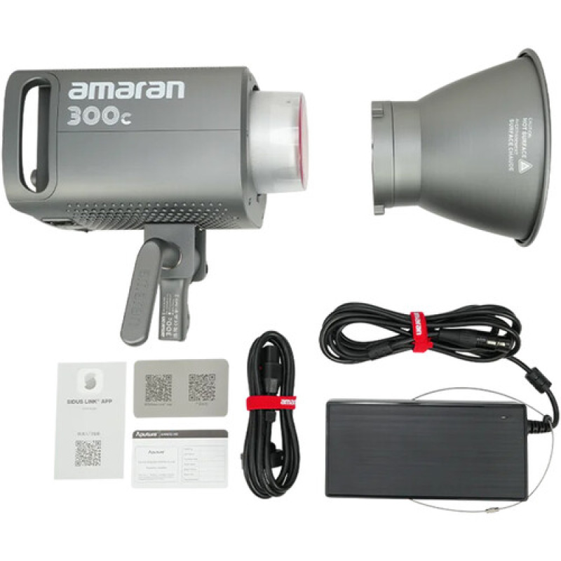 Свет Aputure amaran 300c GREY RGBWW Full-Color 300W (AP30011A11)