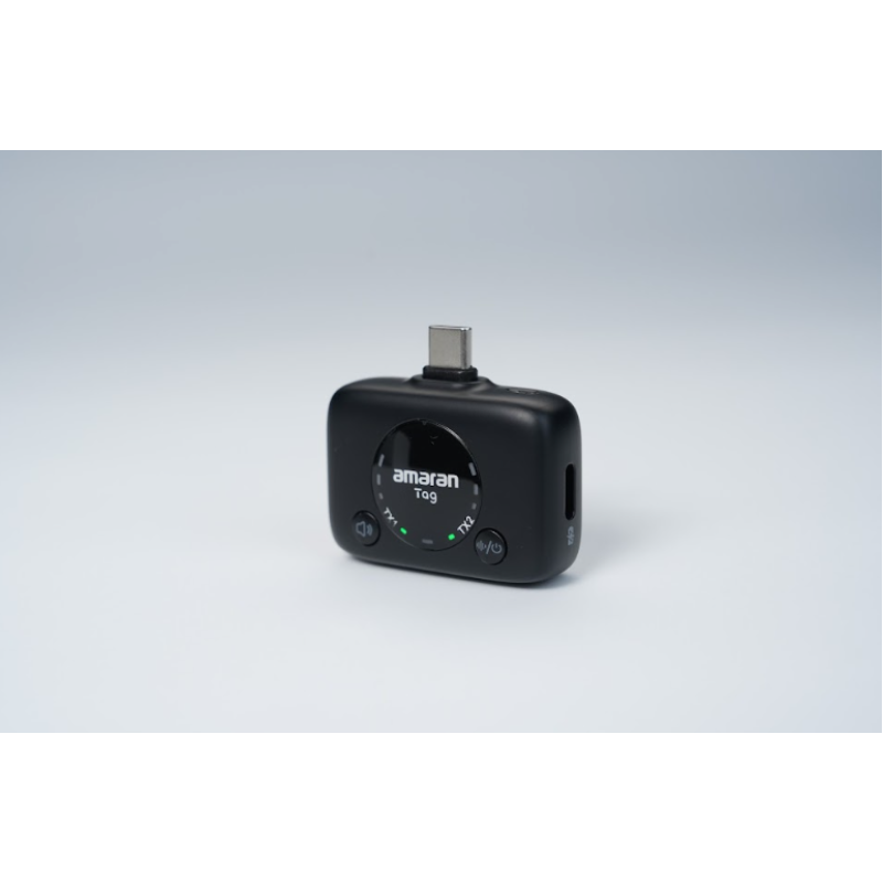 Бездротова мікрофонна система Aputure amaran Tag - Lightning Version (Black) (MP07060016)