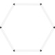 Aputure Hexagon Flat Connector for INFINIBAR Series LED Panel Lights