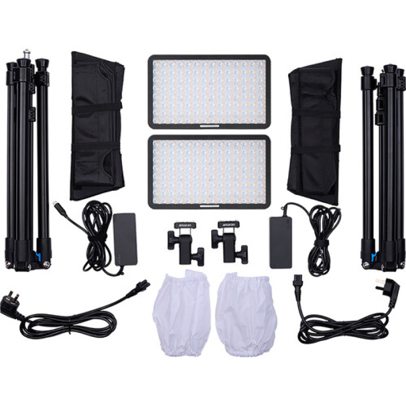 Набір LED панелей Aputure Amaran Pano 60c (2 шт, Charcoal) (RGB) (MP0101009B)