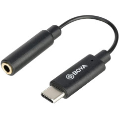 Переходник Jack 3.5 на USB Type-C Boya BY-K4