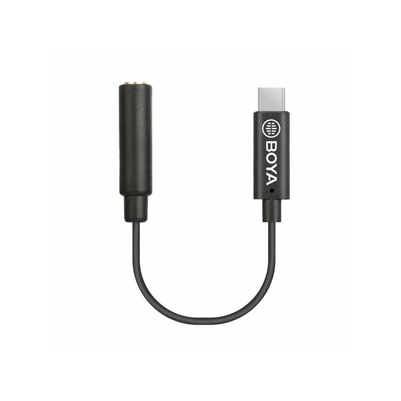Переходник Jack 3.5 на USB Type-C Boya BY-K4