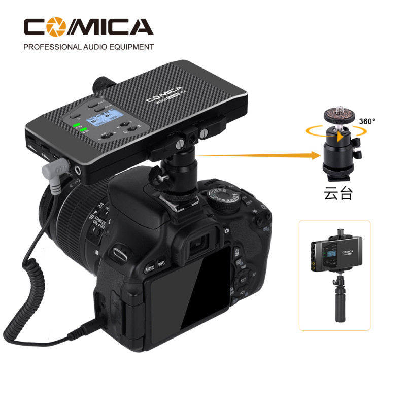 Безпровідна радіосистема COMICA CVM-WS60 COMBO (Universal for Camera & Smartphone)