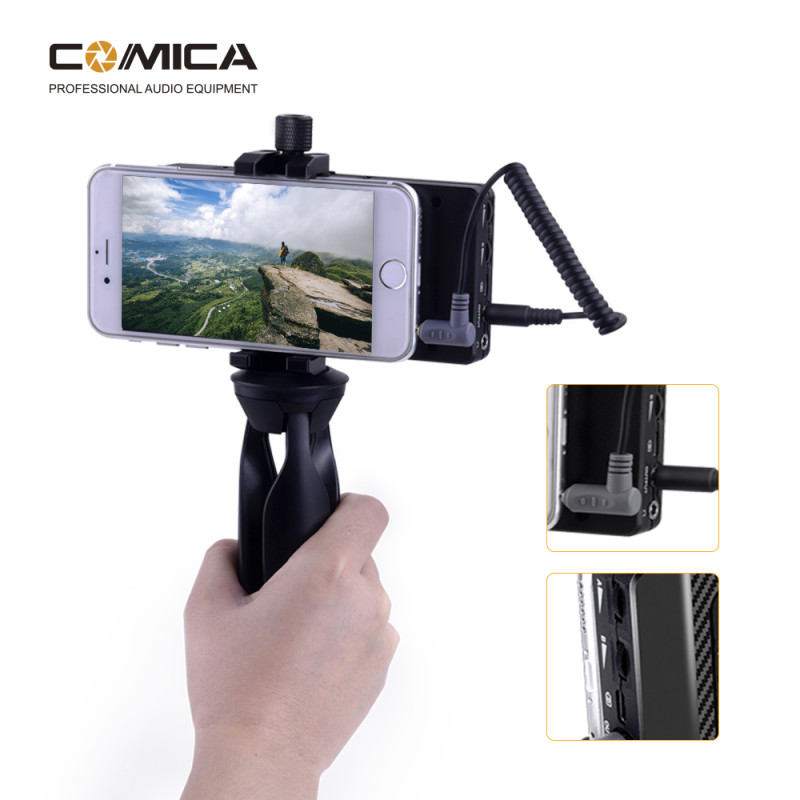 Безпровідна радіосистема COMICA CVM-WS60 COMBO (Universal for Camera & Smartphone)