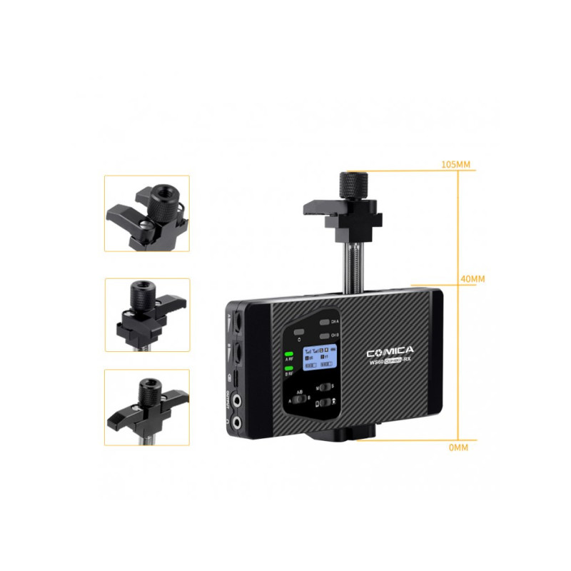 Безпровідна радіосистема COMICA CVM-WS60 COMBO (Universal for Camera & Smartphone)