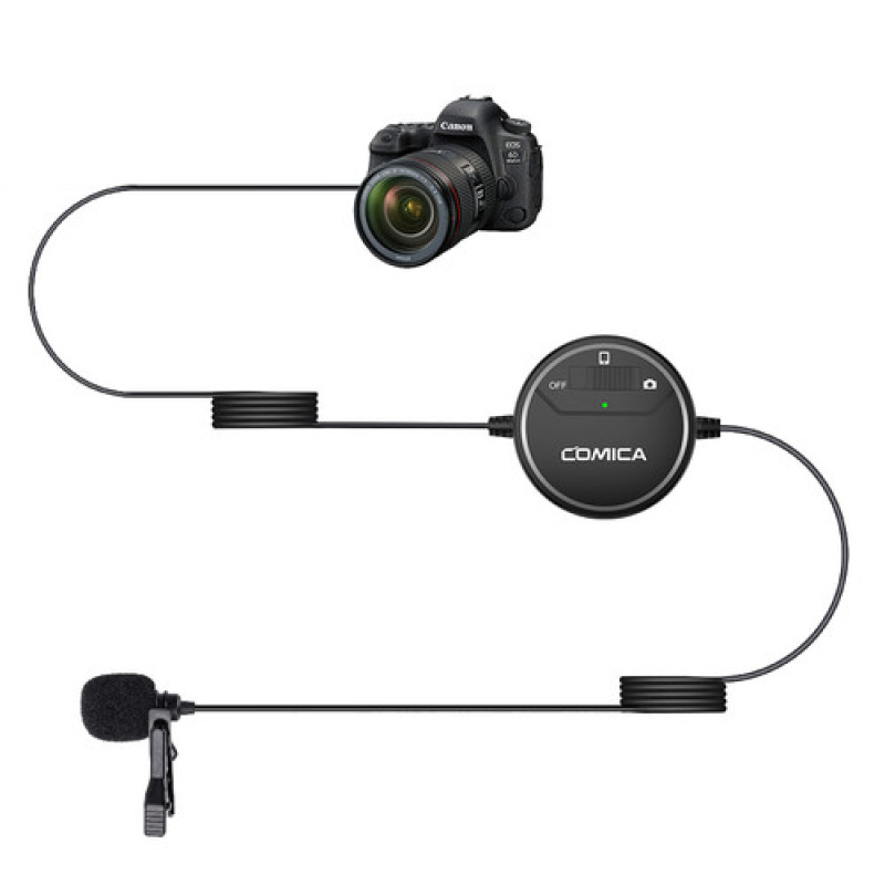 Петличный микрофон Comica SIG.LAV V03 для DSLR Cameras and Smartphones