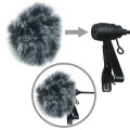 Петличный микрофон COMICA Dual-head Lavalier Microphone CVM-D02 (R/B6.0m)