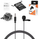 Петличный микрофон COMICA Lavalier Microphone for Camera and GoPro