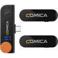 Бездротова мікрофонна система Comica Audio Vimo S UC на 2 особи з роз’ємом USB-C для мобільних пристроїв (Black, 2.4 GHz) (VIMOS-UC-B)