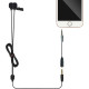 Петличный микрофон COMICA Dual-head Lavalier Microphone CVM-D02 (B4.5m)
