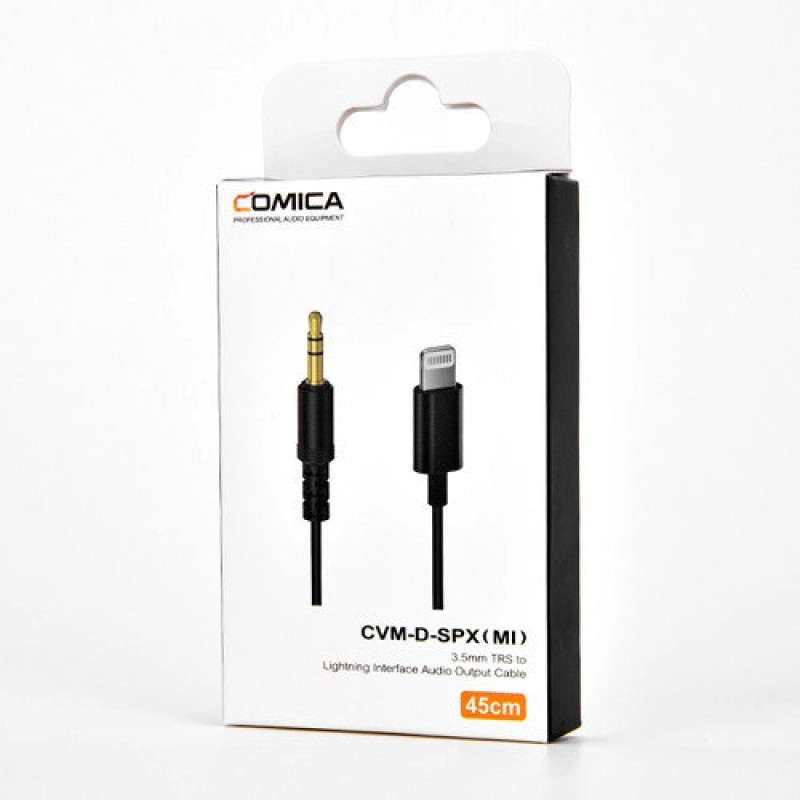 Переходник COMICA CVM-D-SPX(MI) Lightning - TRS