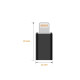 Адаптер Comica Audio OTG USB-C – Lightning
