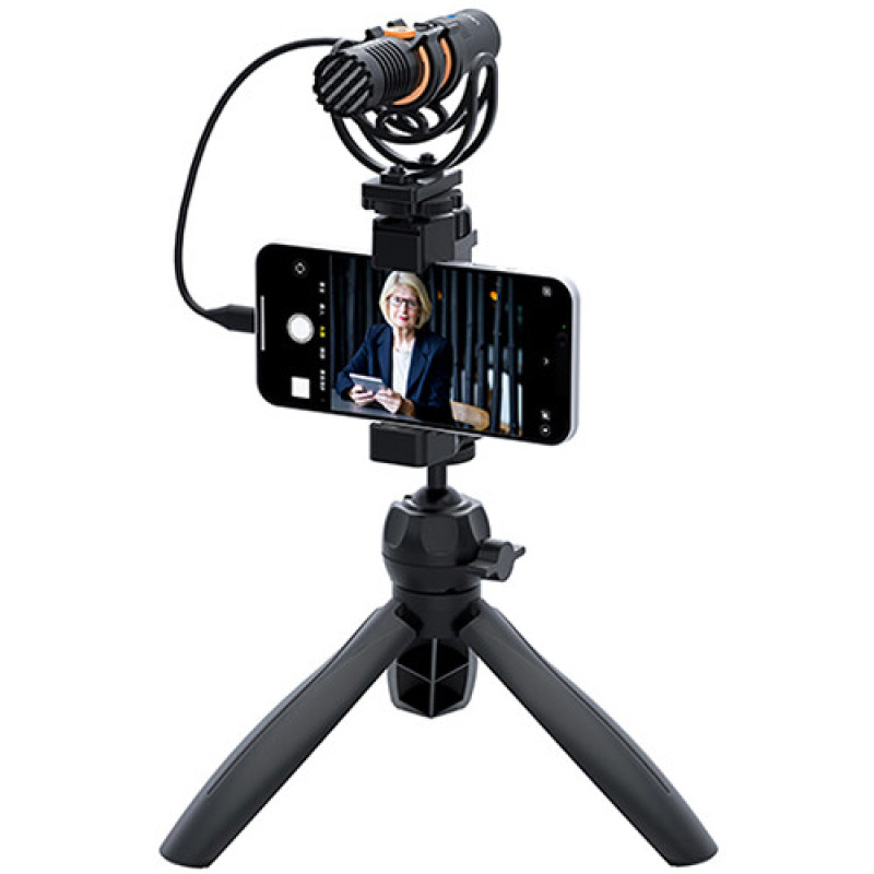 Comica Audio VM10 PRO Mini Cardioid Digital/Analog Shotgun Microphone for Cameras & Smartphones