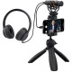 Comica Audio VM10 PRO Mini Cardioid Digital/Analog Shotgun Microphone for Cameras & Smartphones