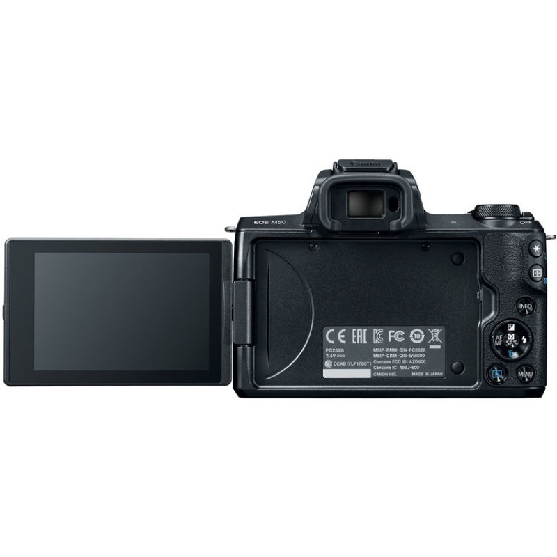 Canon EOS M50 Kit 15-45 IS STM Black