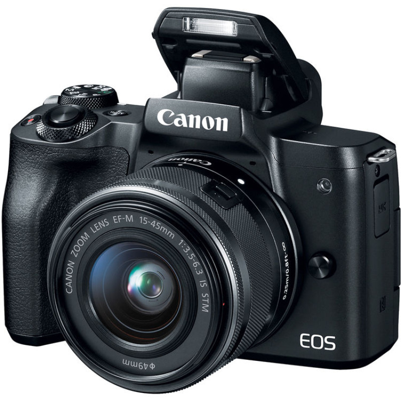 Canon EOS M50 Kit 15-45 IS STM Black