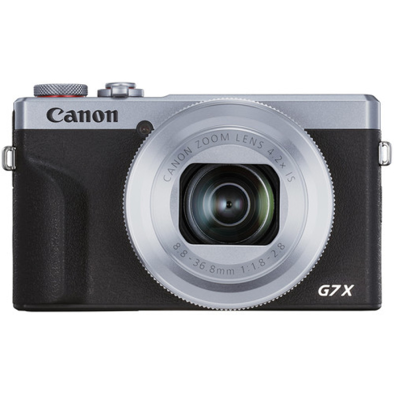 Камера Canon PowerShot G7X Mark III (серебряная)