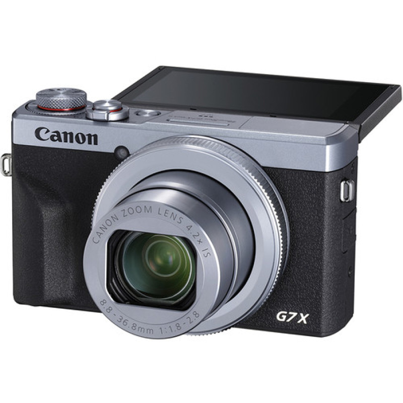 Камера Canon PowerShot G7X Mark III (серебряная)