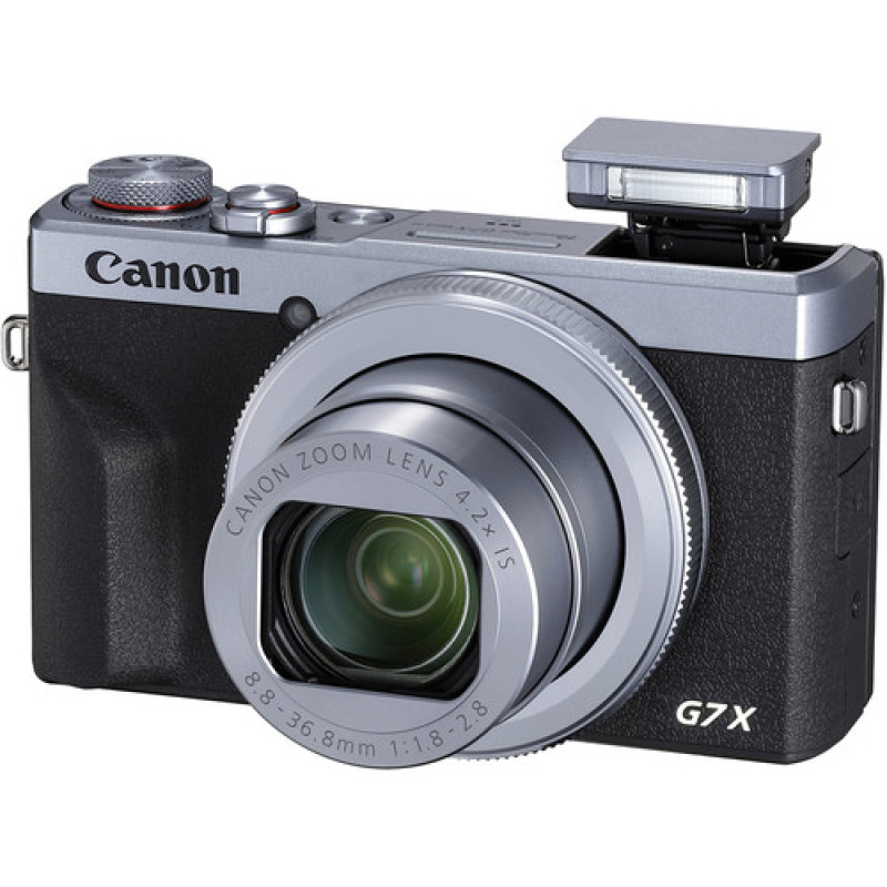 Камера Canon PowerShot G7X Mark III (серебряная)