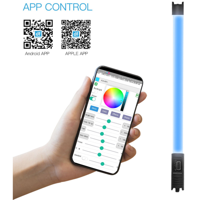 LED трубка DigitalFoto CHAMELEON2 LED RGB Tube Light with App Control (2')