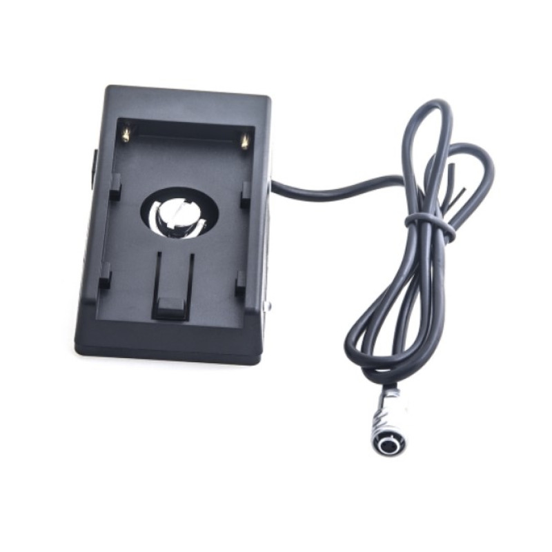 Кабель живлення DigitalFoto BMPCC 4K 6K power supply cable with F970 battery adapter (Straight cablе) (BMPCC04)
