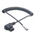 Кабель DigitalFoto BMPCC01 D-TAP для BMPCC 4K/6K/6K PRO (Spring cable)