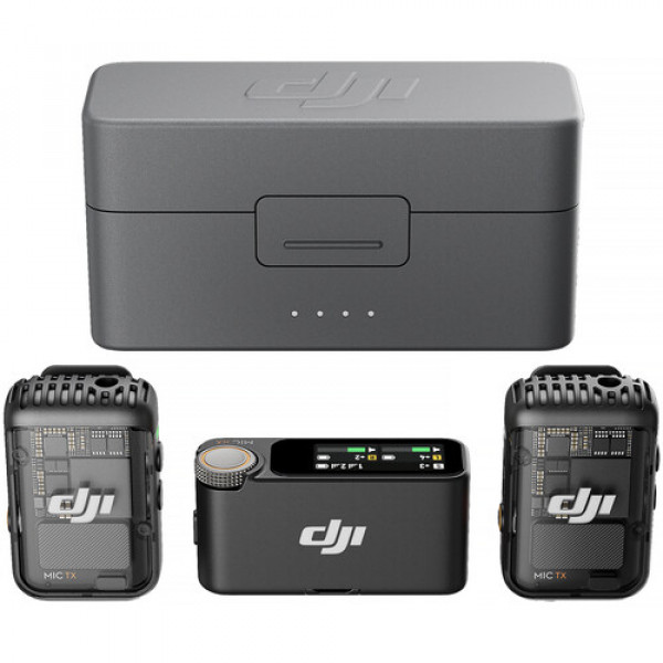 Микрофонная система DJI Mic 2 2-Person Compact Digital Wireless Microphone System/Recorder for Camera & Smartphone (2.4 GHz) (CP.RN.00000325.01)