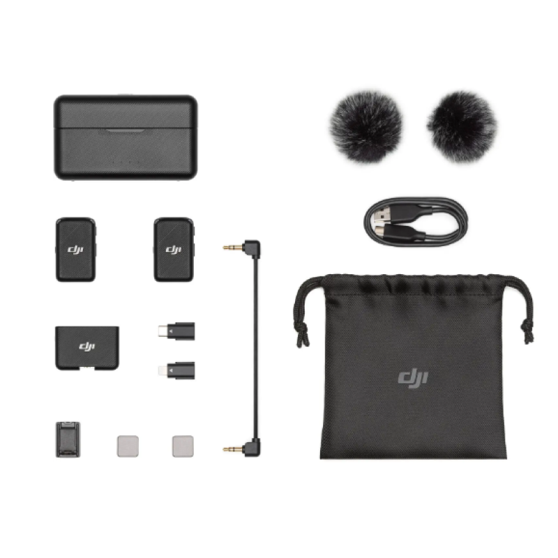 Мікрофонна система DJI Mic Compact Digital Wireless Microphone System/Recorder for Camera & Smartpho (CP.RN.00000197.04)
