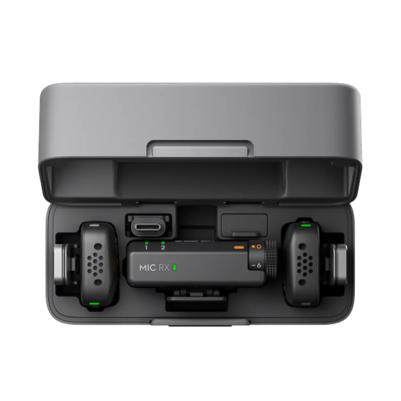 Бездротова мікрофонна система DJI Mic Mini на 2 особи для камери та смартфона (2,4 ГГц) (CP.RN.00000433.01)
