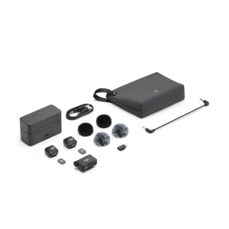 Бездротова мікрофонна система DJI Mic Mini на 2 особи для камери та смартфона (2,4 ГГц) (CP.RN.00000433.01)