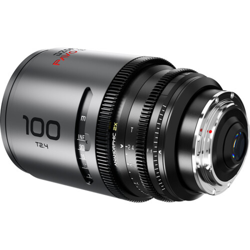 Об'єктив DZOFILM Pavo 2x anamorphic Prime 100mm T2.1-Neutral Coating- PL&EF mount (feet) (DZO-PA10021PLIN)