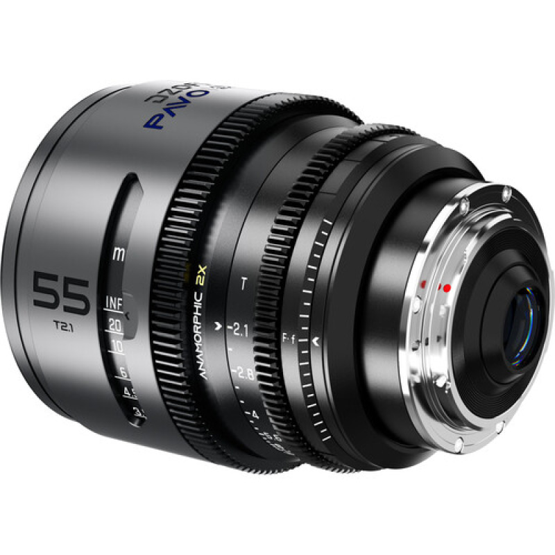Об'єктив DZOFILM Pavo 2x anamorphic Prime 55mm T2.1-Blue Coating- PL&EF mount (feet) (DZO-PA5521PLIB)