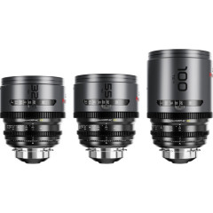 Объектив DZOFILM Pavo 2x anamorphic Prime B set 32/55/100mm T2.1 -Neutral Coating- PL&EF mount (feet) (DZO-PAB3PLIN)