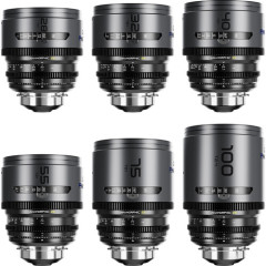 Об'єктиви DZOFILM Pavo 2x anamorphic 6-lens set 28/32/40/55/75/100mm T2.1 -Blue Coating- PL&EF mount (feet) (DZO-PA6PLIB)
