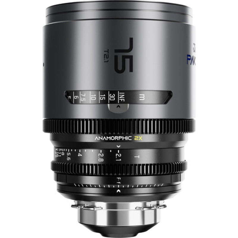 Об'єктиви DZOFILM Pavo 2x anamorphic 6-lens set 28/32/40/55/75/100mm T2.1 -Blue Coating- PL&EF mount (feet) (DZO-PA6PLIB)
