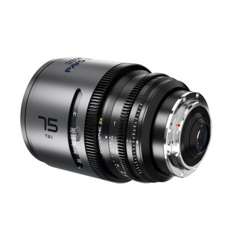 Объективы DZOFILM Pavo 2x anamorphic Prime A set 28/40/75mm T2.1 -Blue Coating- PL&EF mount (meter) (DZO-PAA3PLMB)