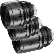 Об'єктиви DZOFILM Pavo 2x anamorphic Prime B set 32/55/100mm T2.1 -Blue Coating- PL&EF mount (meter) (DZO-PAB3PLMB)