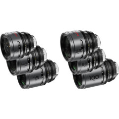 Об'єктиви DZOFILM Pavo 2x anamorphic 6-lens set 28/32/40/55/75/100mm T2.1 -Neutral Coating- PL&EF mount (meter) (DZO-PA6PLMN)