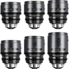 Объективы DZOFILM Pavo 2x anamorphic 6-lens set 28/32/40/55/75/100mm T2.1 -Blue Coating- PL&EF mount (meter) (DZO-PA6PLMB)