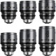Об'єктиви DZOFILM Pavo 2x anamorphic 6-lens set 28/32/40/55/75/100mm T2.1 -Blue Coating- PL&EF mount (meter) (DZO-PA6PLMB)