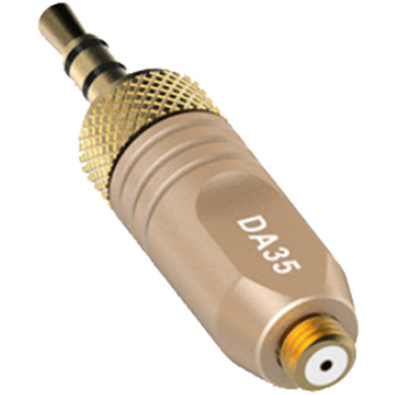 Deity Microphones DA35B Microdot to Locking 3.5mm Adapter (Beige)