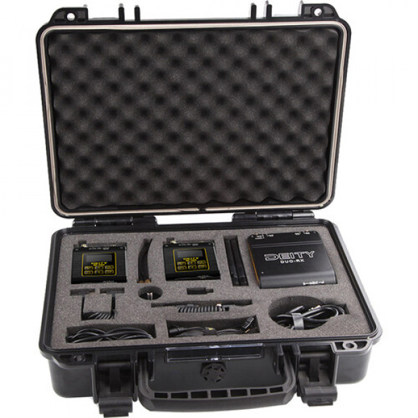 Deity Microphones Connect Deluxe Kit 2-Person Wireless Omni Lavalier Microphone System with Back-Up Recording (2.4 GHz)