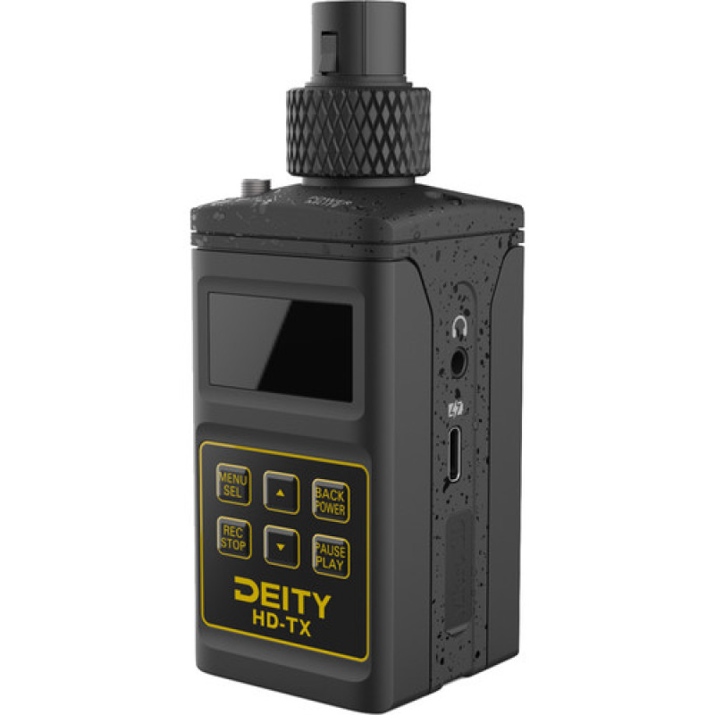 Deity Microphones HD-TX Plug-On Transmitter with Built-In Recorder (2.4 GHz)
