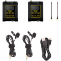 Deity Microphones Connect Timecode Kit Camera-Mount Wireless Omni Lavalier Microphone System with Back-Up Recording and Timecode I/O (2.4 GHz)