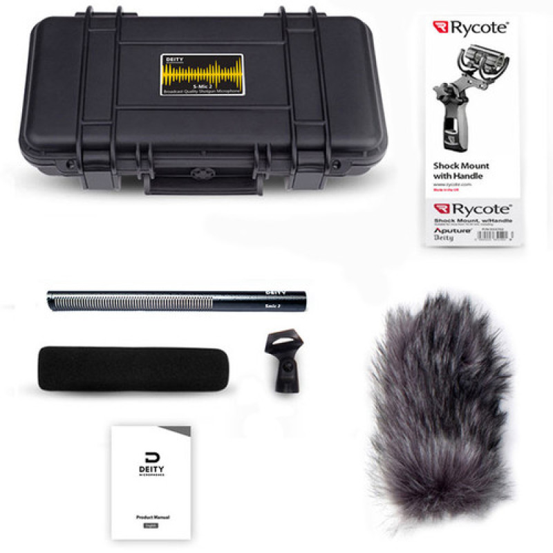 Deity Microphones S-Mic 2 Location Kit Moisture-Resistant Shotgun Microphone