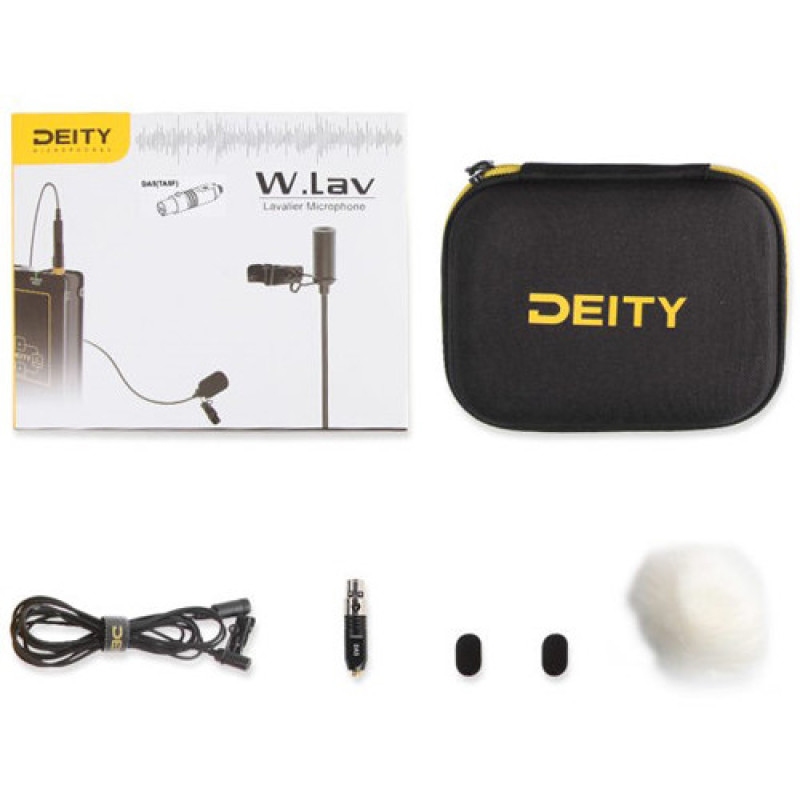 Deity Microphones W.Lav DA35 Bundle Omnidirectional Lavalier Microphone
