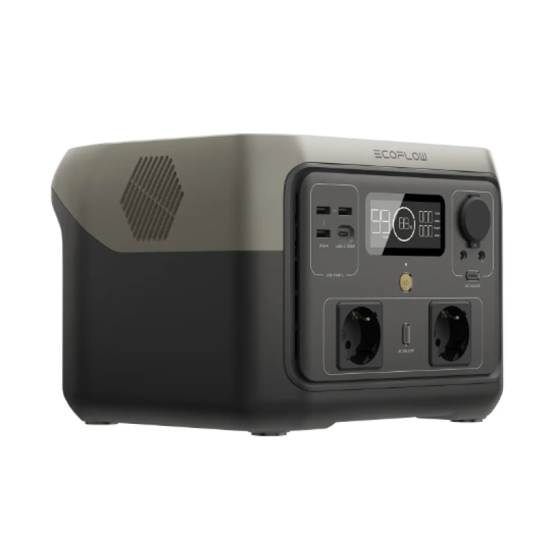 Зарядна станція Ecoflow River 2 Max 512 W*h, LiFePO4, EU