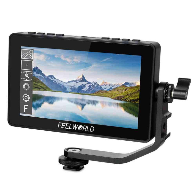 FeelWorld F5 PRO V2 сенсорный накамерный монитор 5.5"-дюймовый