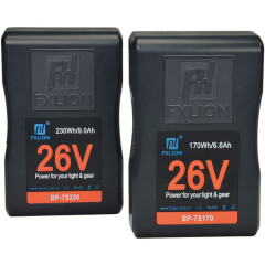 Акумулятор FXLION BP-7S170 26V Li-Ion V-Mount